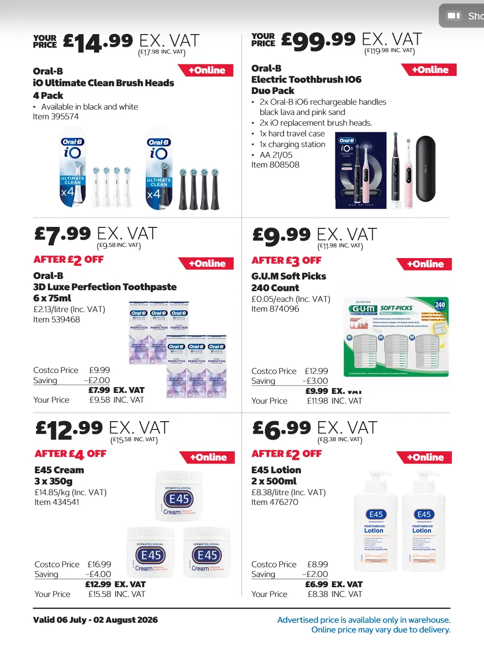 Costco Sales from 2 July to 2 August 2026 - Catalogue Page 11
