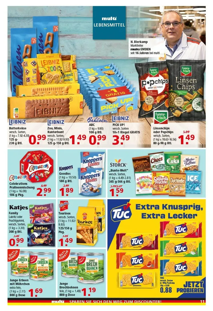 Multi Markt Angebote von 6. Juli bis 11. Juli 2026 - Prospekt seite 11