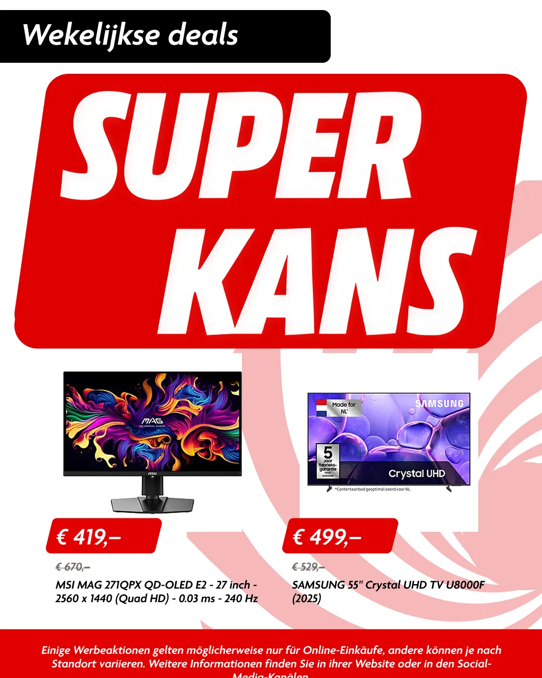 MediaMarkt Folder van 31 maart tot 20 april 2026 - Folder pagina 11