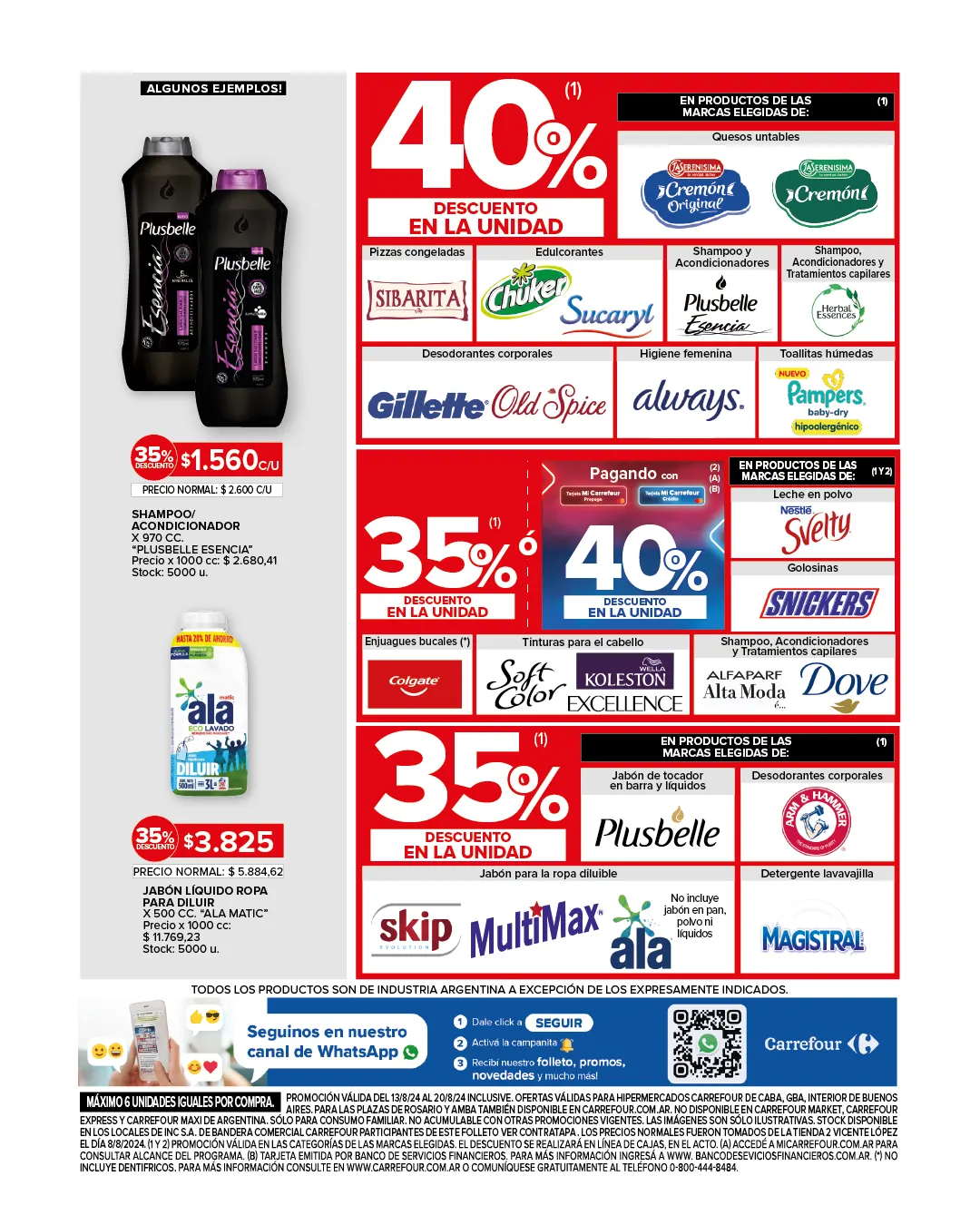 Ofertas de Carrefour Ofertas y descuentos 13 de agosto al 20 de agosto 2024 - Página 10 del catálogo