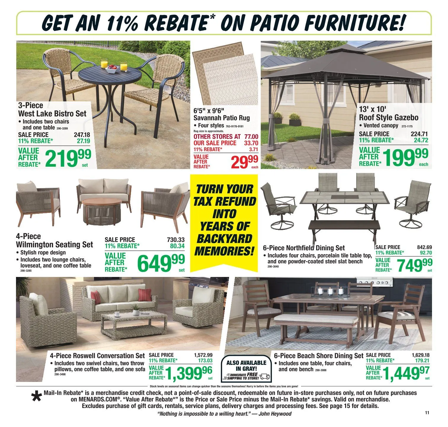 Weekly ad Menards weekly ads from April 15 to April 26 2026 - Page 11