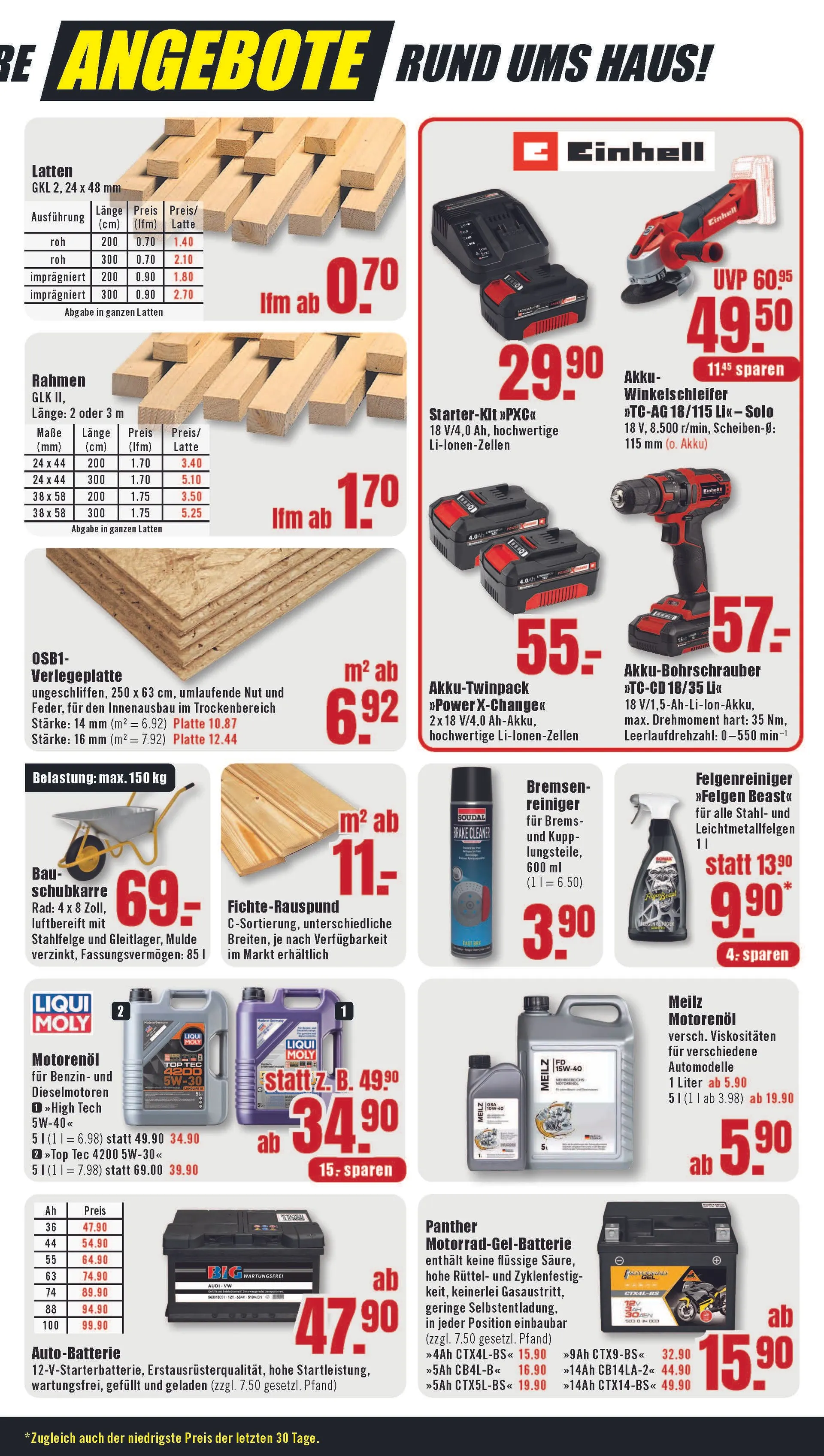 B1 Discount Baumarkt Prospekte von 7. Juni bis 13. Juni 2025 - Prospekt seite 11