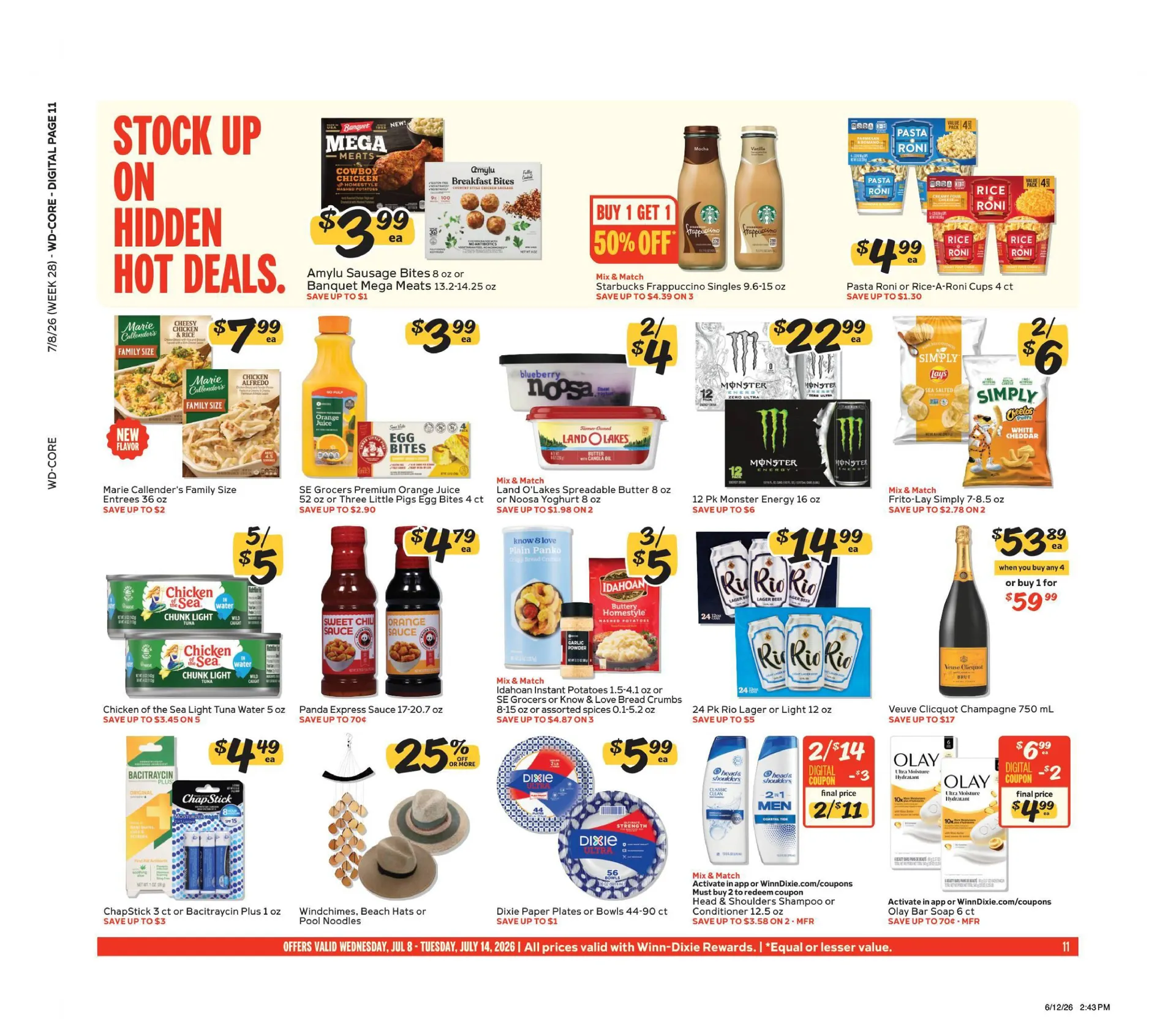 Weekly ad Winn Dixie Sales from July 8 to July 14 2026 - Page 11