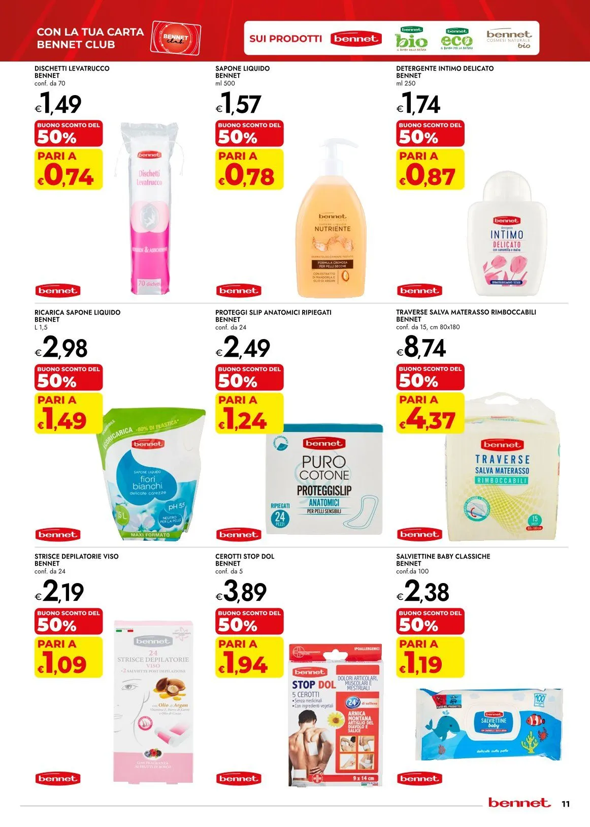 Volantini bennet da 22 gennaio a 4 febbraio di 2026 - Pagina del volantino 11