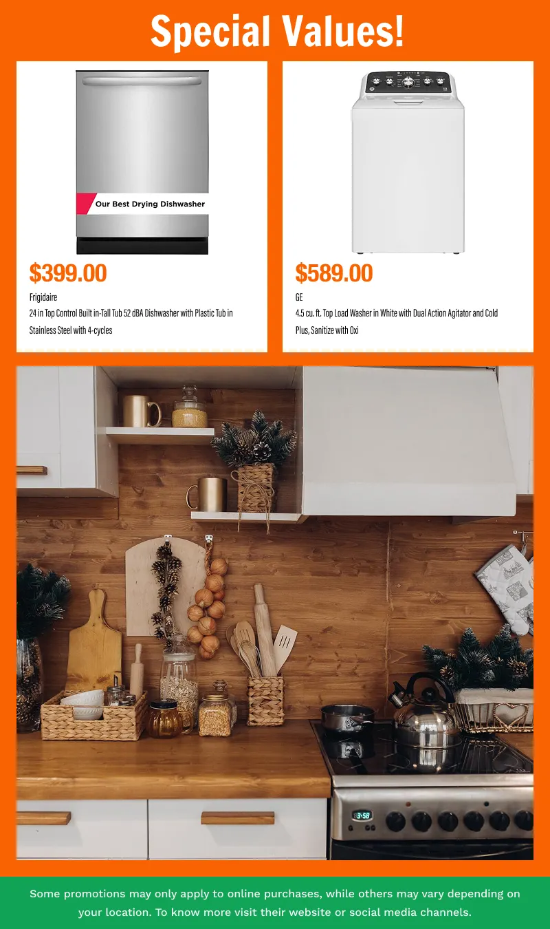 Weekly promotion The Home Depot Sales spanning from April 1 to April 20 2026 - Page 11 for Catalogue 365