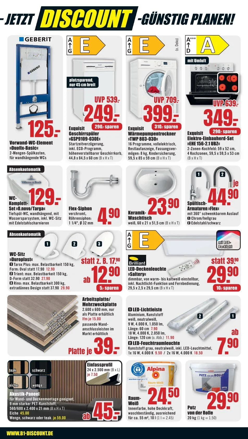 B1 Discount Baumarkt Angebote von 11. April bis 17. April 2026 - Prospekt seite 11