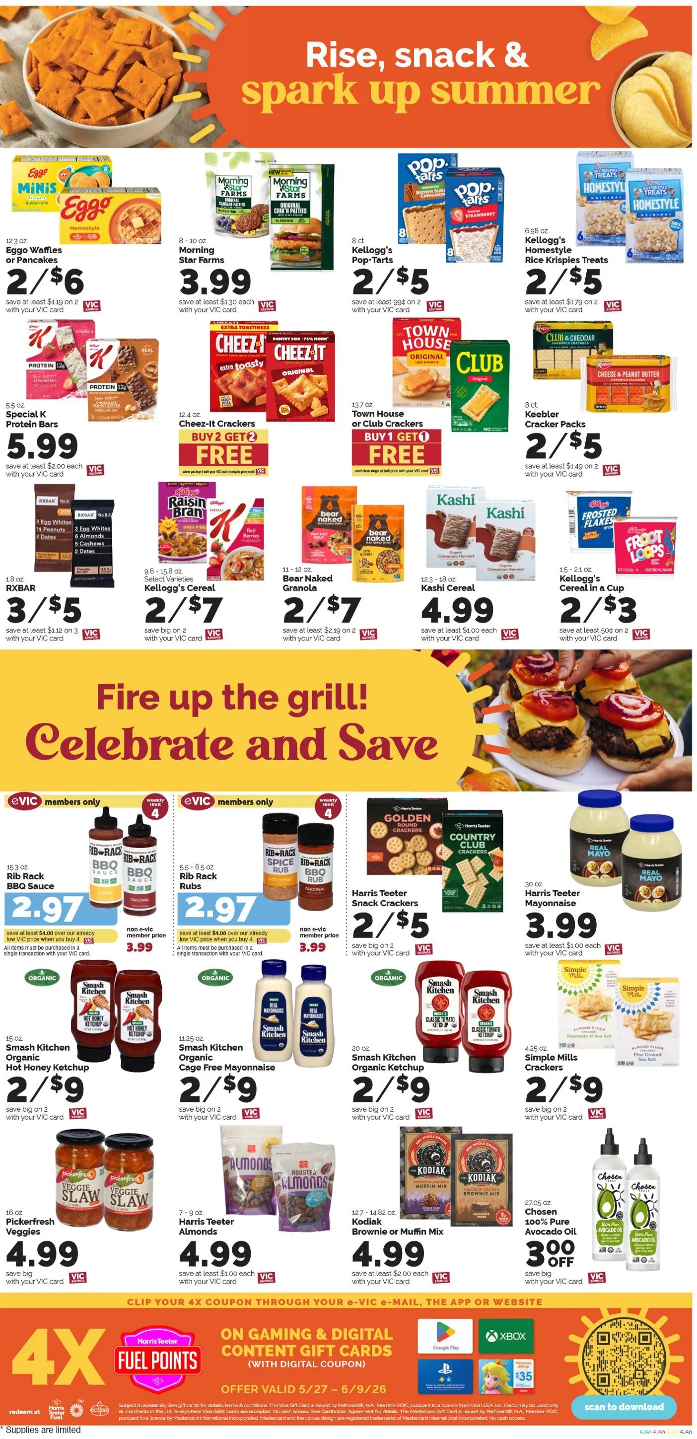 Weekly promotion Harris Teeter Sales spanning from June 3 to June 9 2026 - Page 11 for Catalogue 365