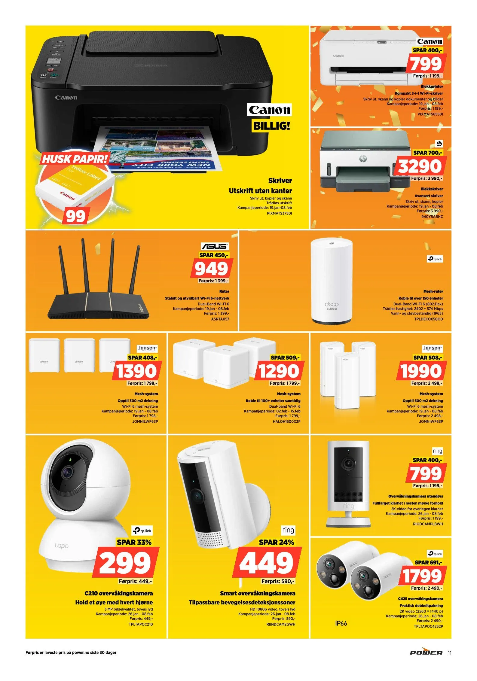 De siste Power-tilbudene fra 26. januar til 21. februar 2026 - kundeavisside 11