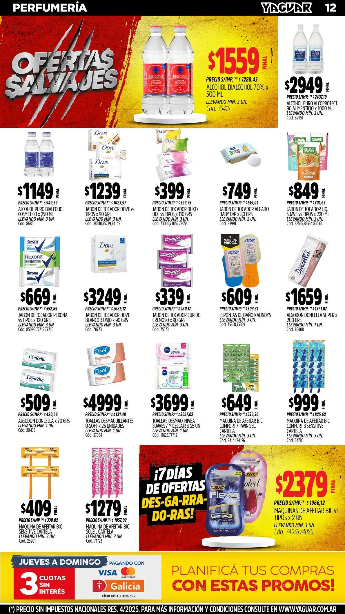 Ofertas de Yaguar Ofertas 30 de junio al 7 de julio 2025 - Página 11 del catálogo