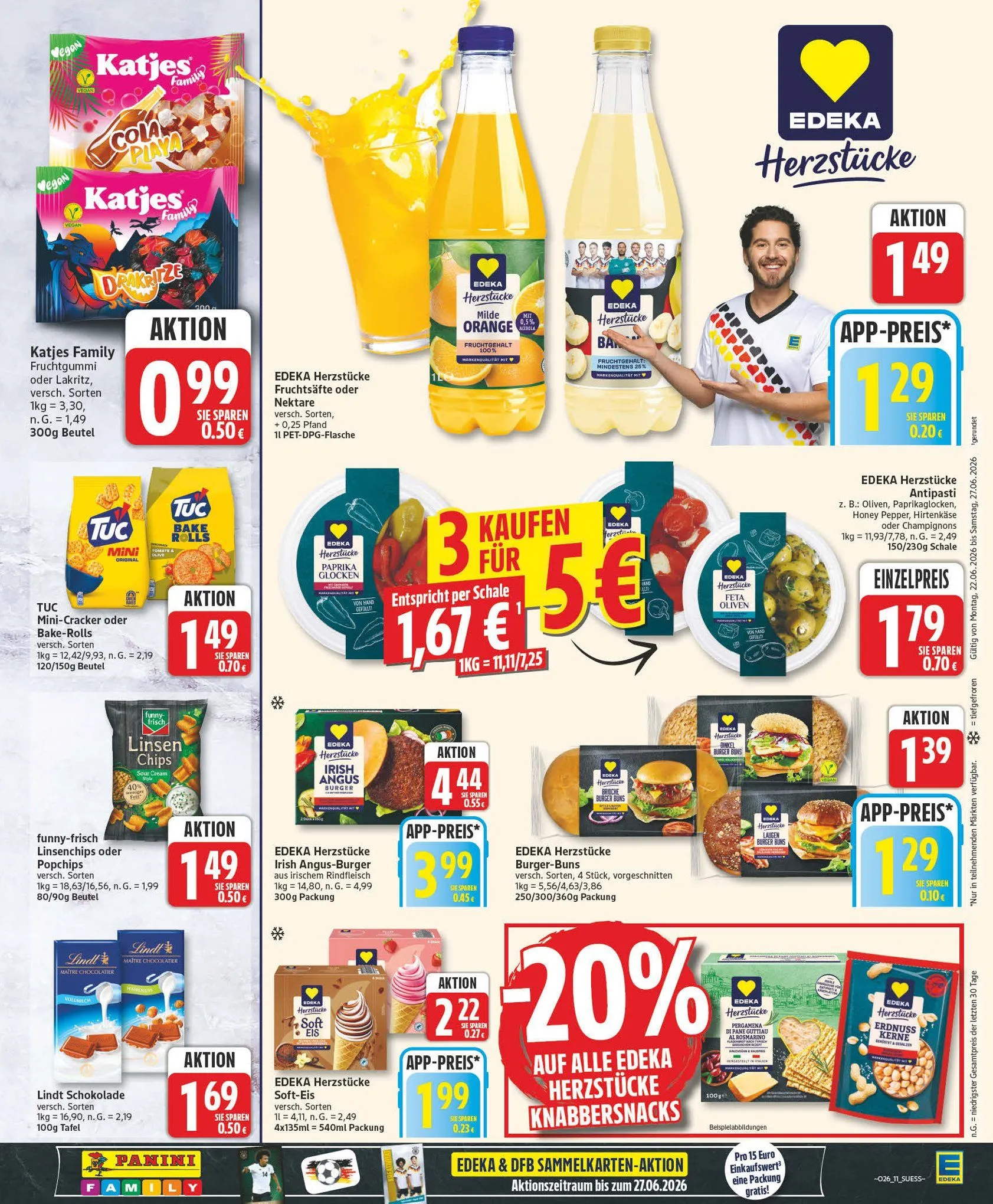 Edeka Angebote von 22. Juni bis 27. Juni 2026 - Prospekt seite 11