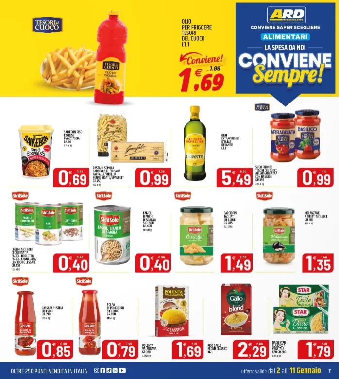 Volantini ARD Discount da 2 gennaio a 11 gennaio di 2026 - Pagina del volantino 11