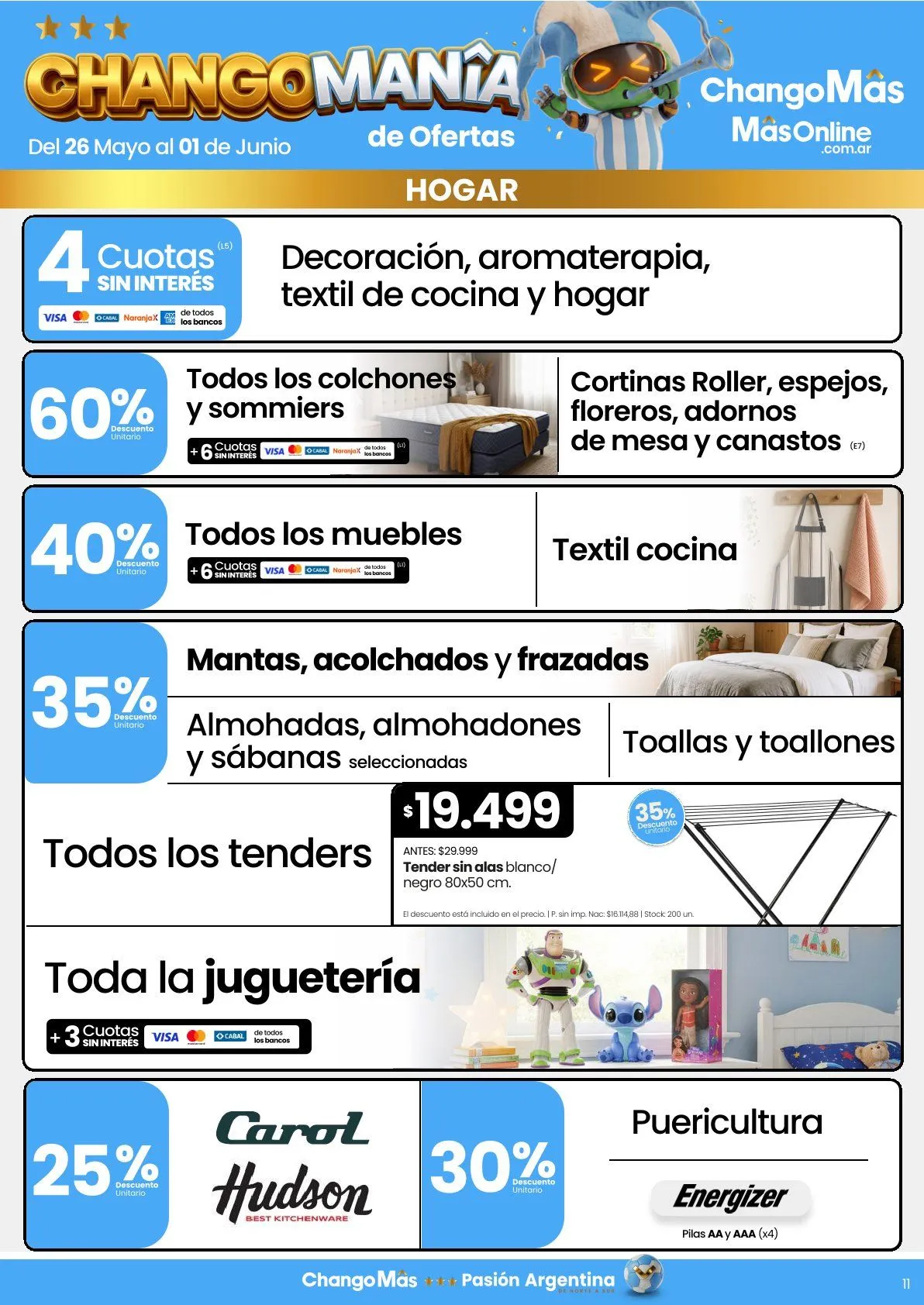 Ofertas de Changomas Ofertas 26 de mayo al 1 de junio 2026 - Página 11 del catálogo