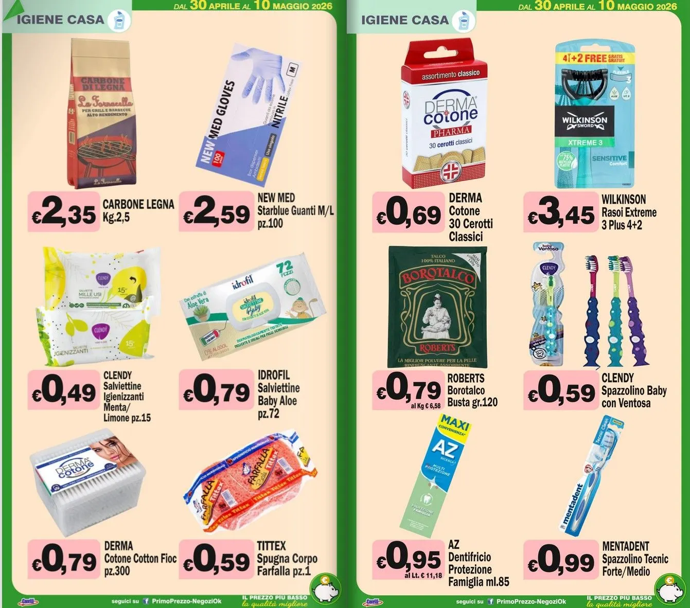 Volantini Primo Prezzo da 30 aprile a 10 maggio di 2026 - Pagina del volantino 11