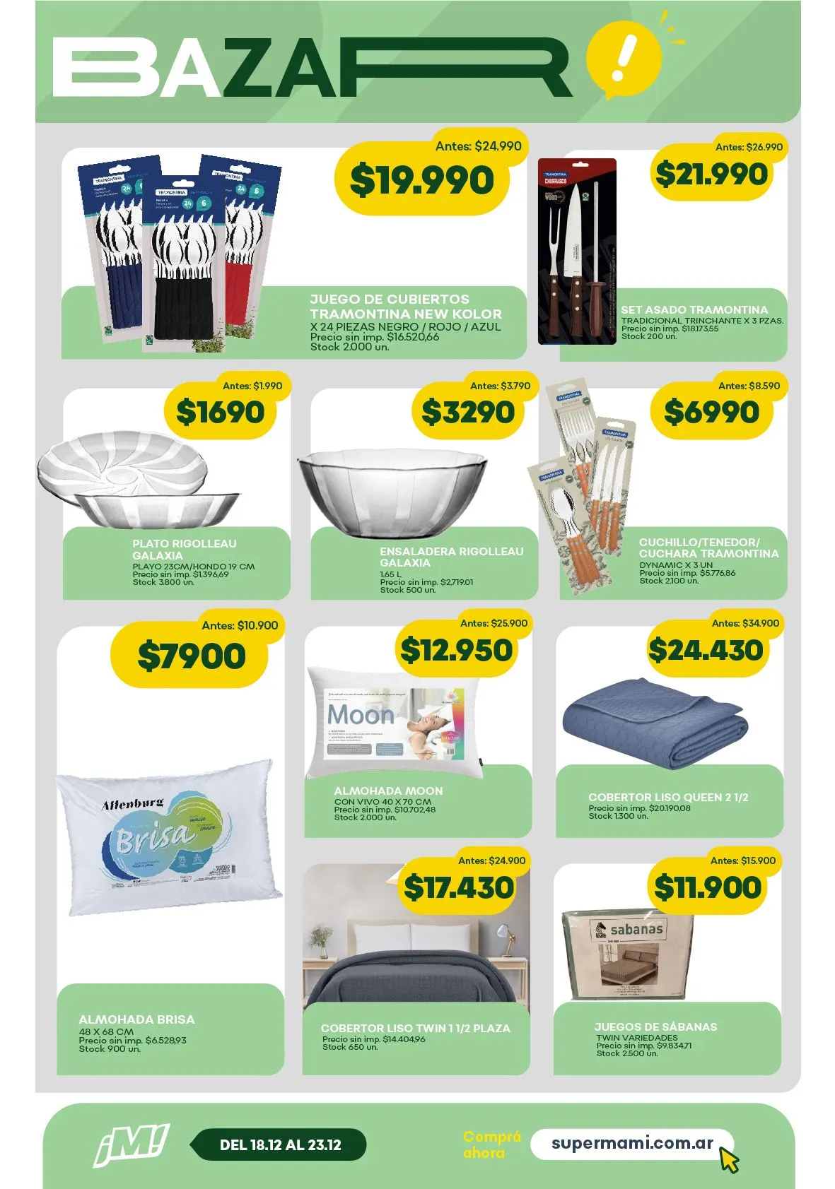 Ofertas de  Super Mami 18 de diciembre al 23 de diciembre 2025 - Página 11 del catálogo