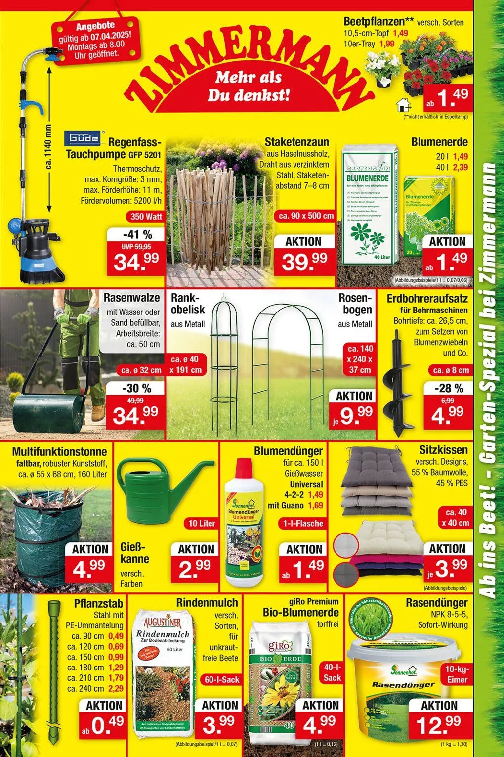 Zimmermann Prospekt von 7. April bis 12. April 2025 - Prospekt seite 11