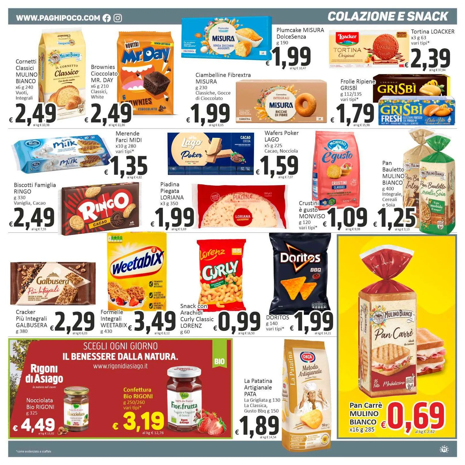 Paghi Poco Volantino da 11 novembre a 20 novembre di 2025 - Pagina del volantino 11