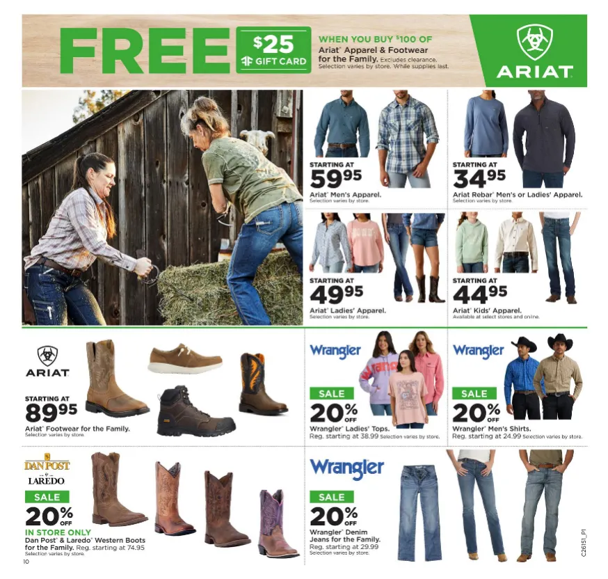 Weekly promotion Fleet Farm Sales spanning from April 6 to April 12 2026 - Page 11 for Catalogue 365