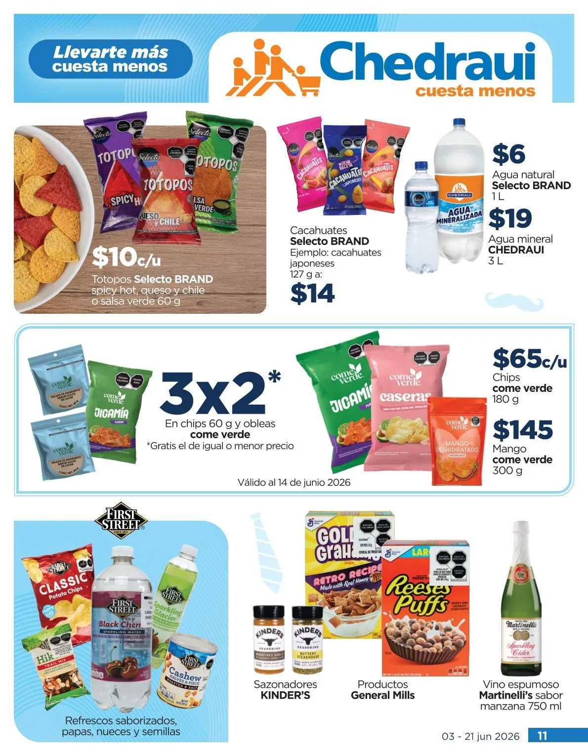 Catálogo de Chedraui Ofertas 3 de junio al 21 de junio 2026 - Pagina 11
