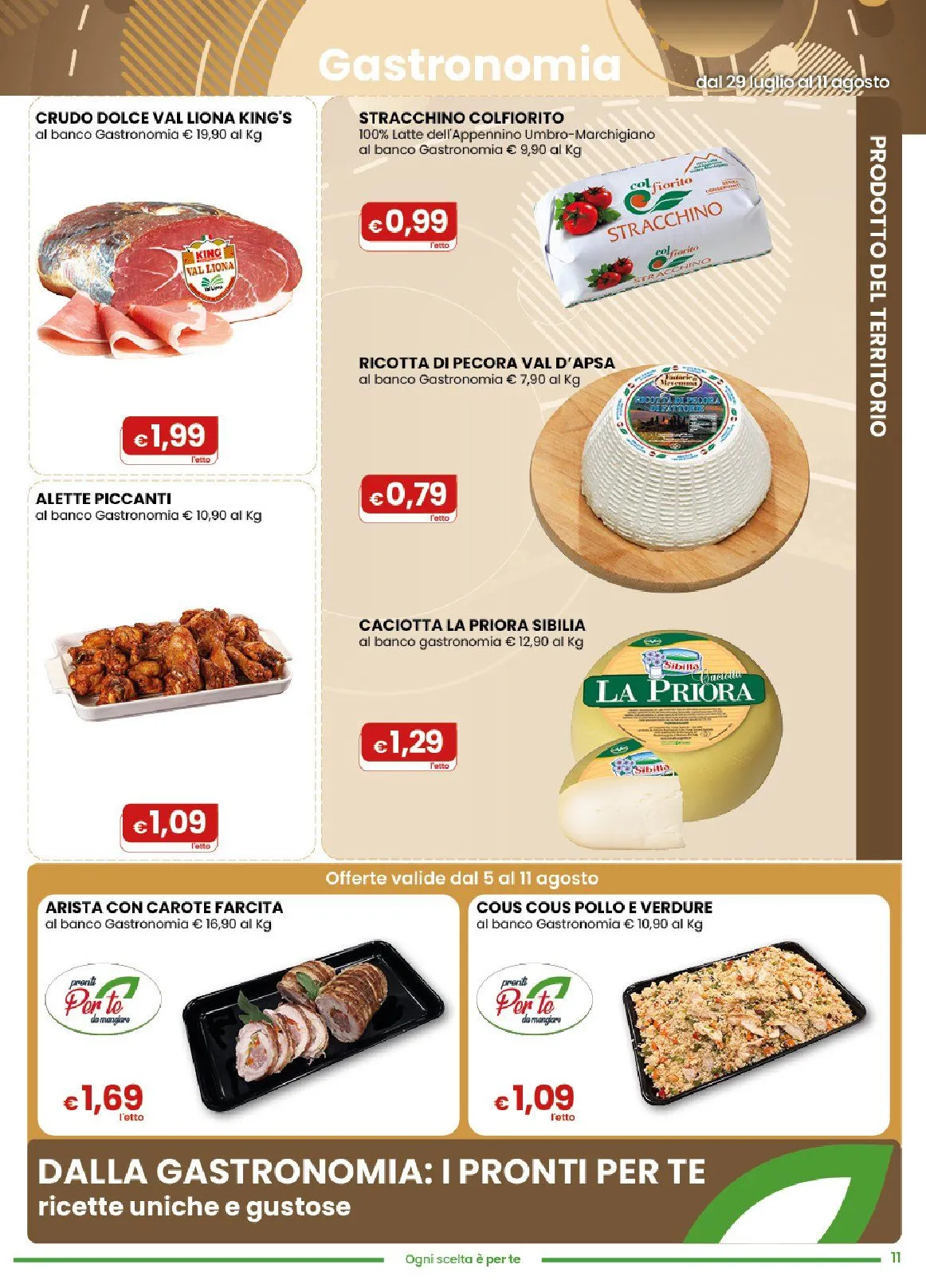  Volantini Gala Supermercati da 29 luglio a 10 agosto di 2026 - Pagina del volantino 11