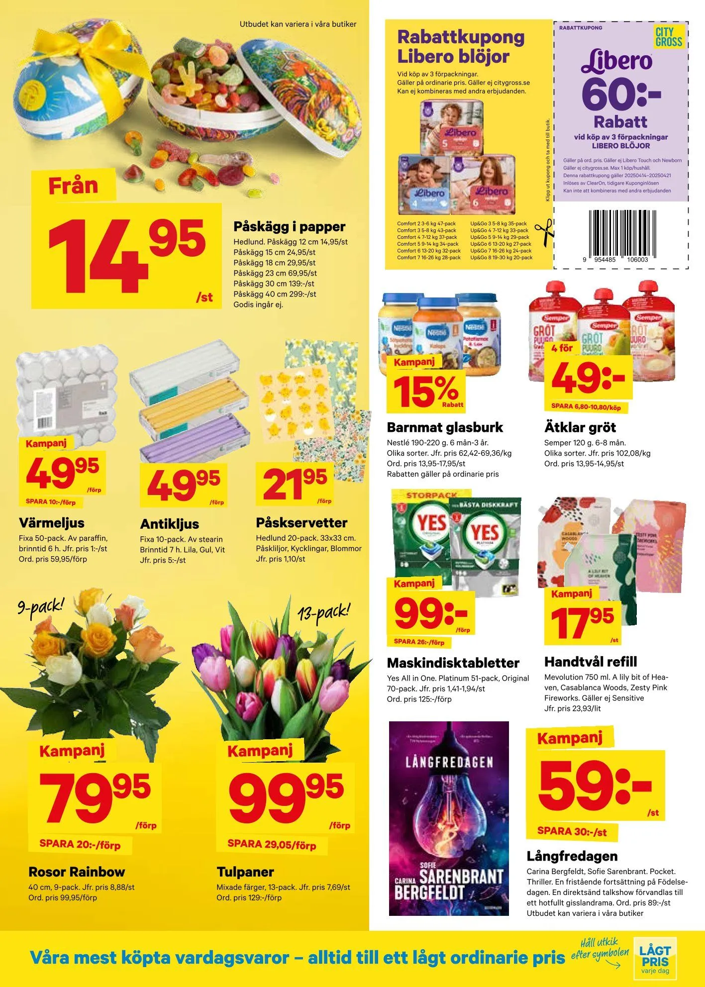 City Gross special erbjudanden från 14 april till 21 april 2025 - Reklamblad sidor 11