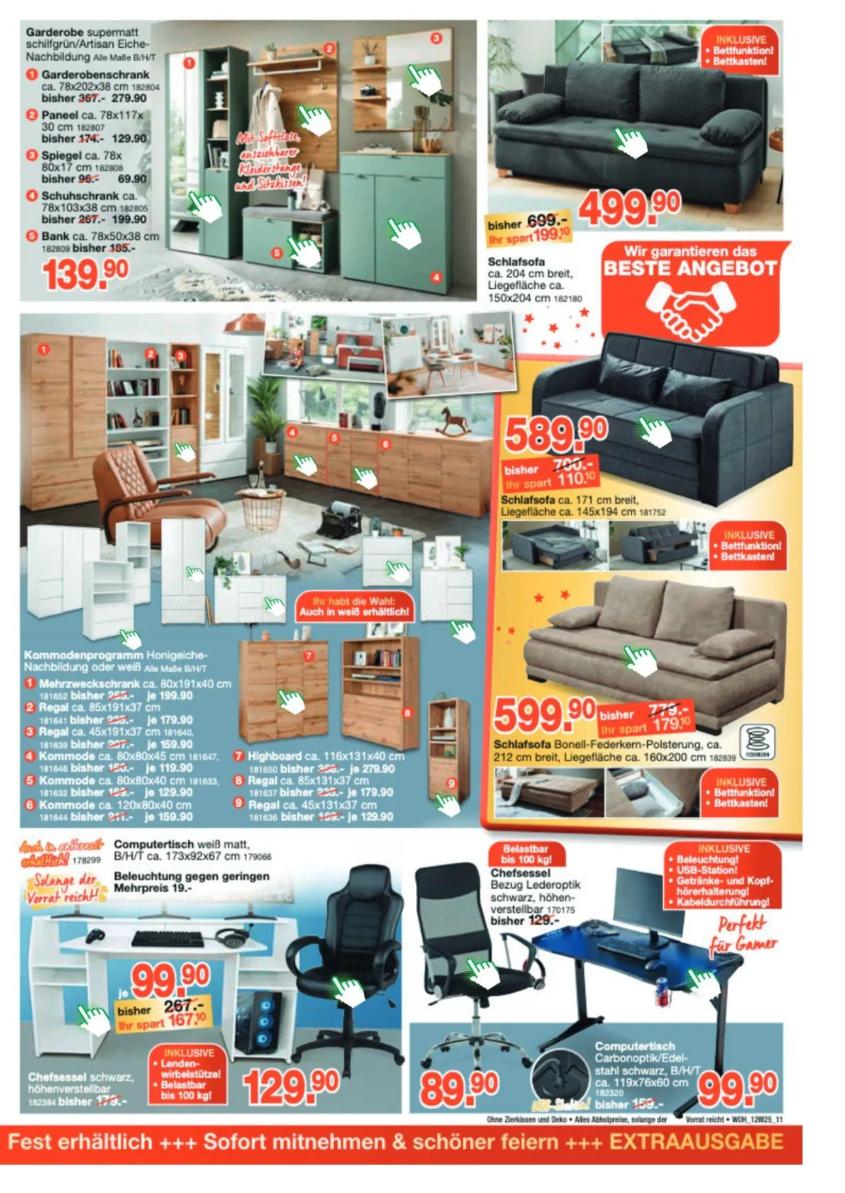 Wohnorama Sales von 5. Dezember bis 23. Dezember 2025 - Prospekt seite 11