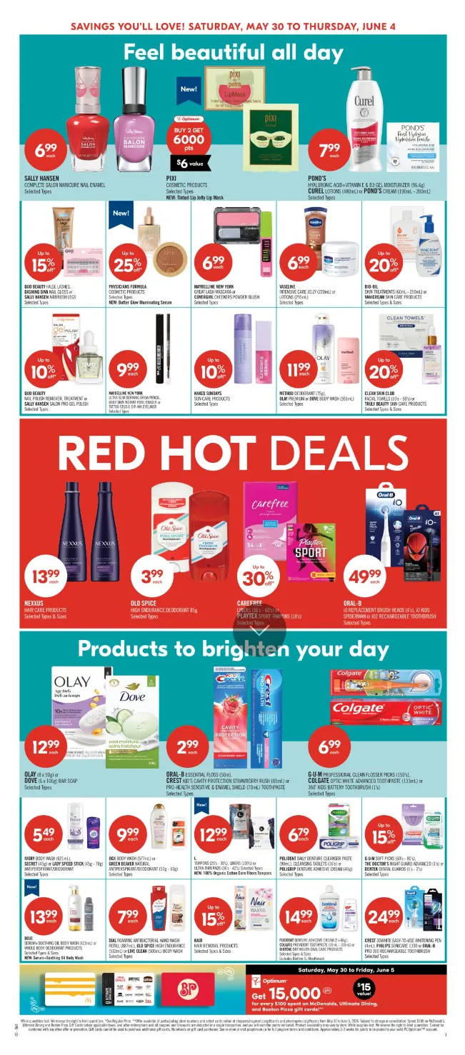 Shoppers Drug Mart Sales from May 30 to June 4 2026 - flyer page 11
