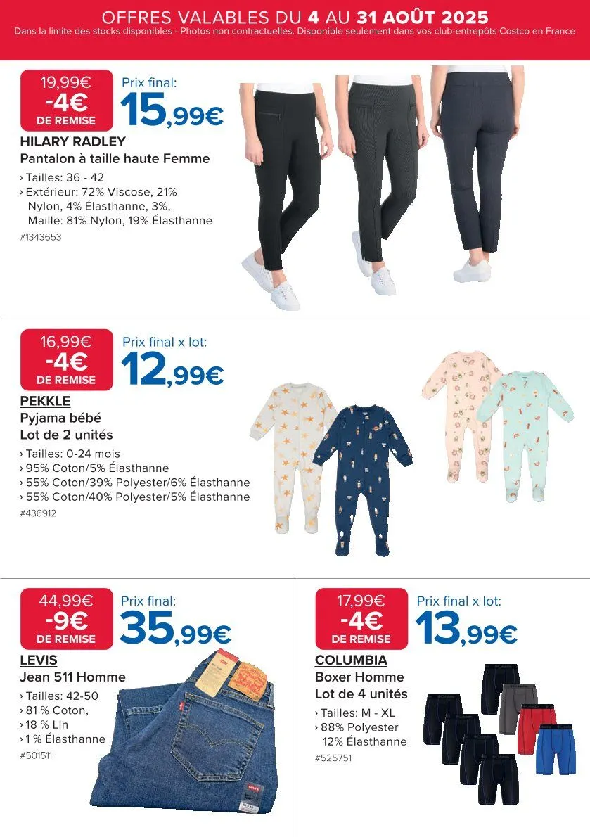Catalogues Costco du 4 août au 31 août 2025 - Catalogue page 11