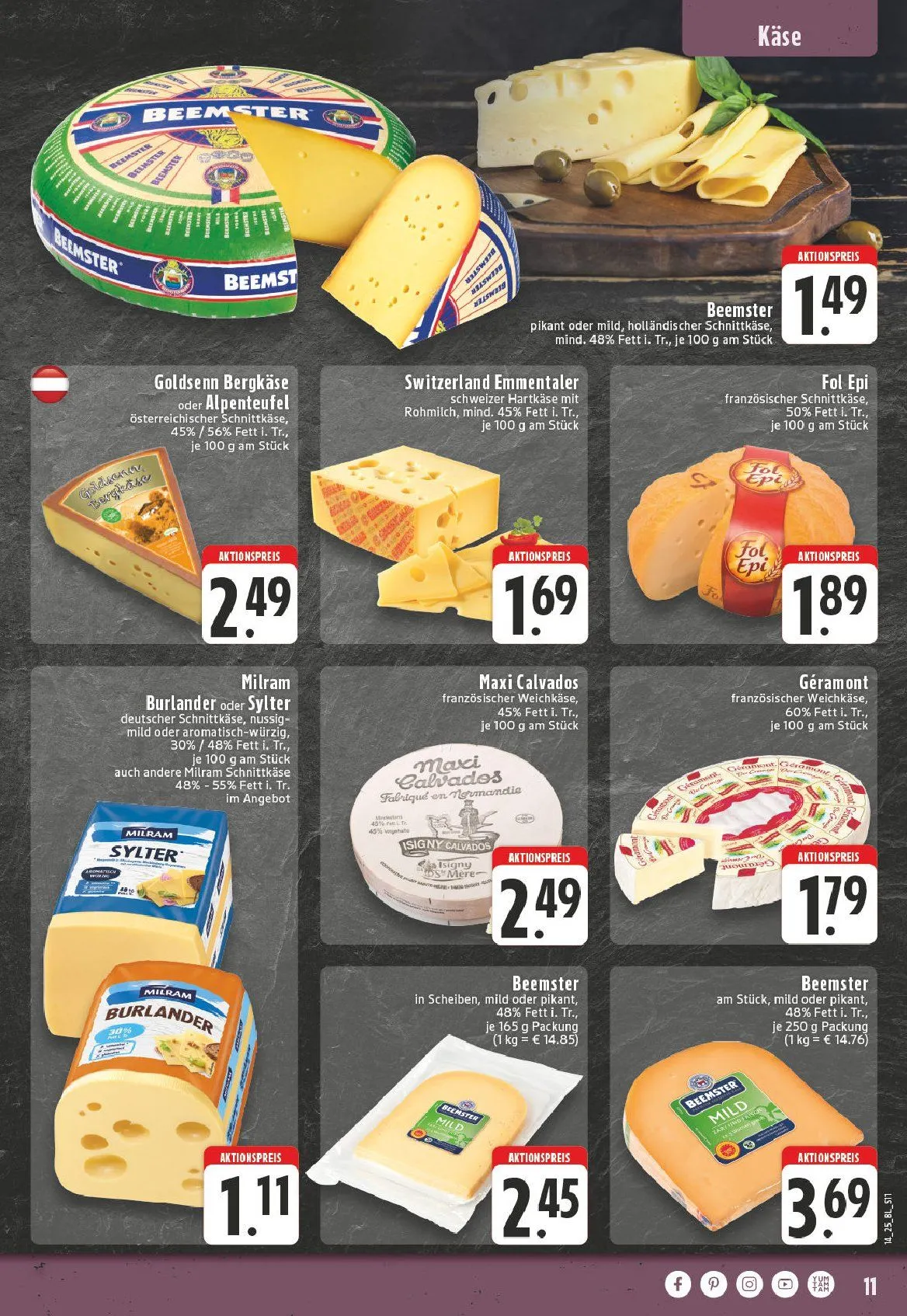 Edeka Prospekt von 31. März bis 5. April 2025 - Prospekt seite 11