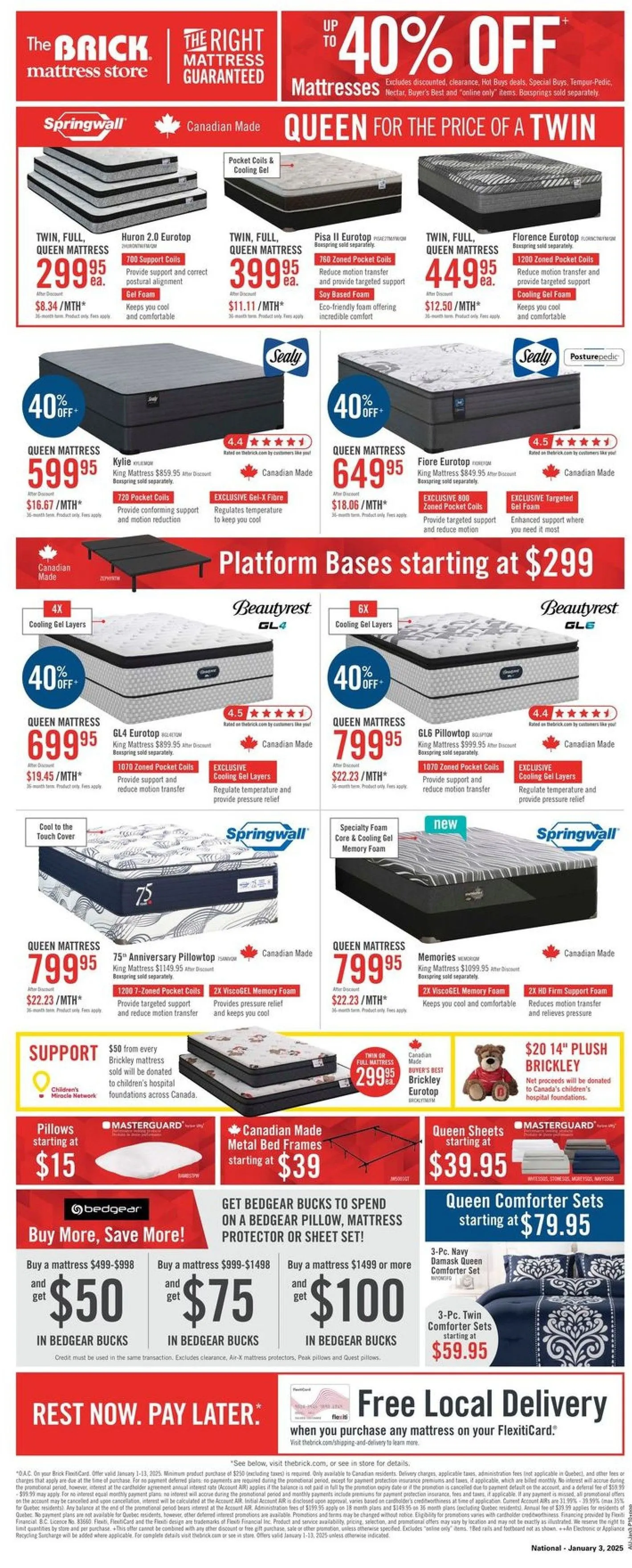 The Brick Angebote from January 1 to January 13 2025 - flyer page 11