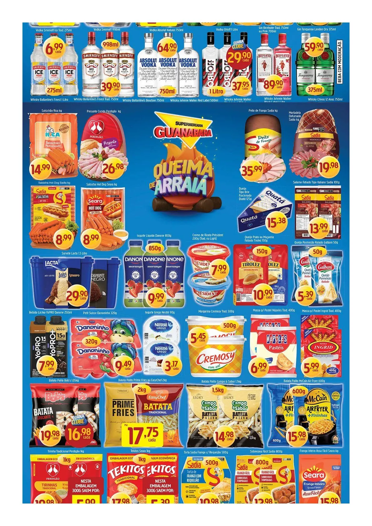 Encarte de Folhetos Supermercados Guanabara 23 de julho até 28 de julho 2026 - Pagina 11