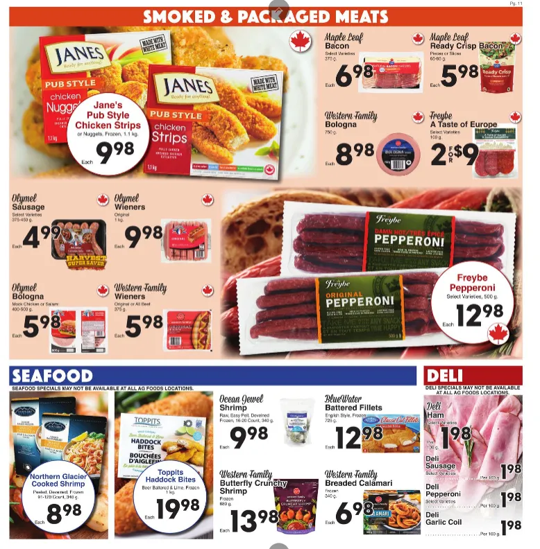 AG Foods Sales from October 16 to October 29 2025 - flyer page 11