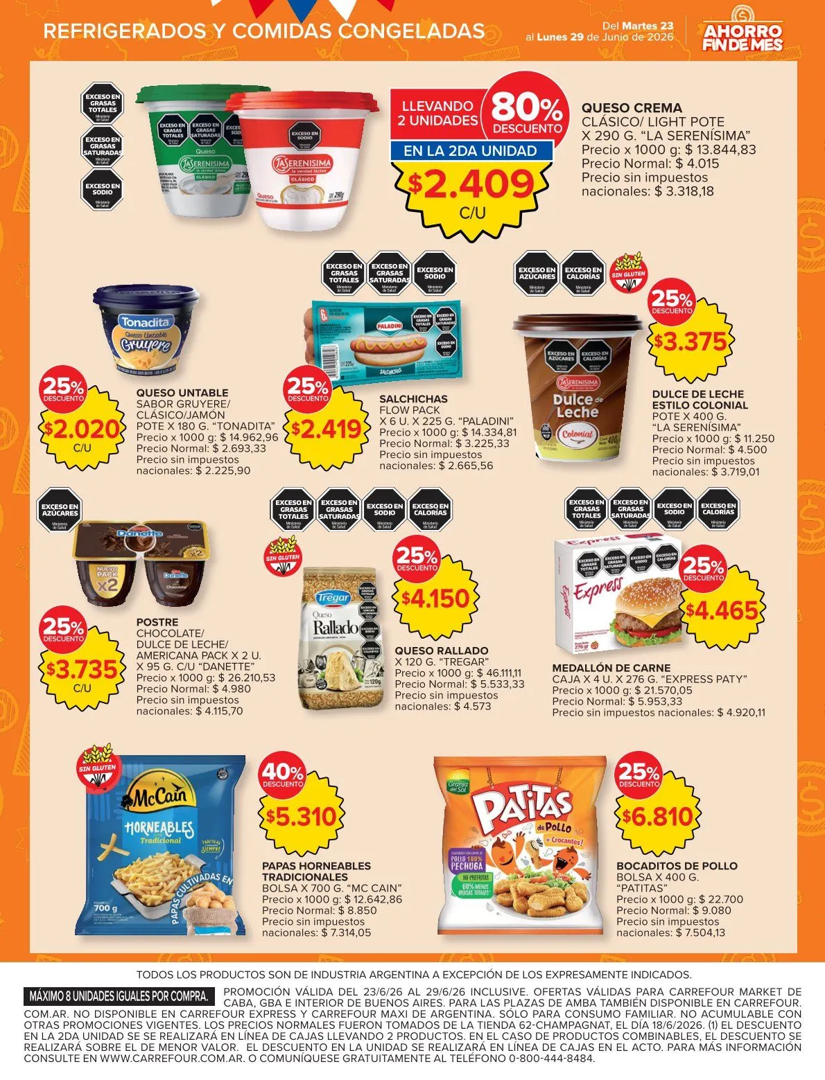 Ofertas de Ofertas Carrefour Market 23 de junio al 29 de julio 2026 - Página 11 del catálogo