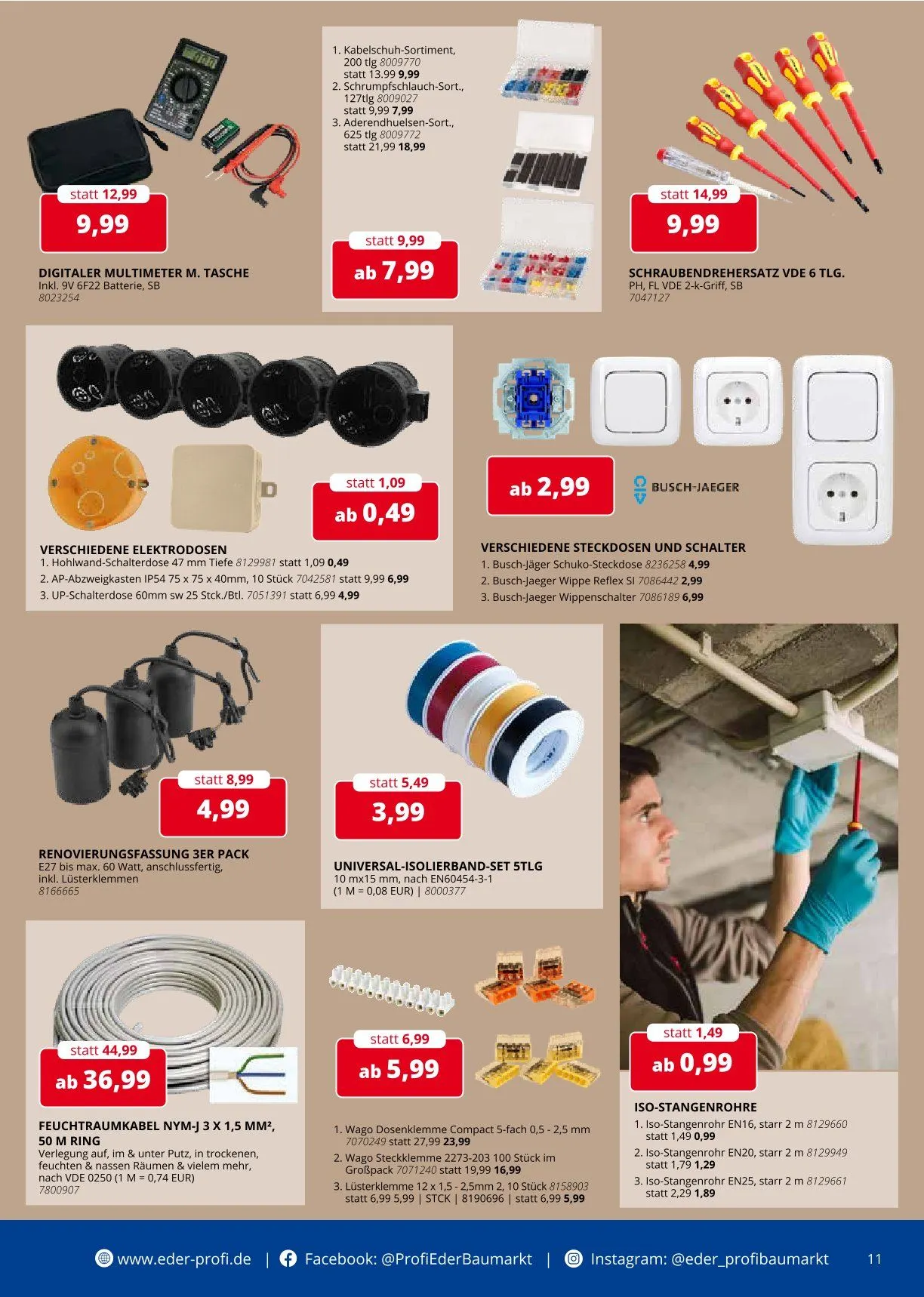 Eder Profi Prospekte von 16. April bis 22. April 2025 - Prospekt seite 11