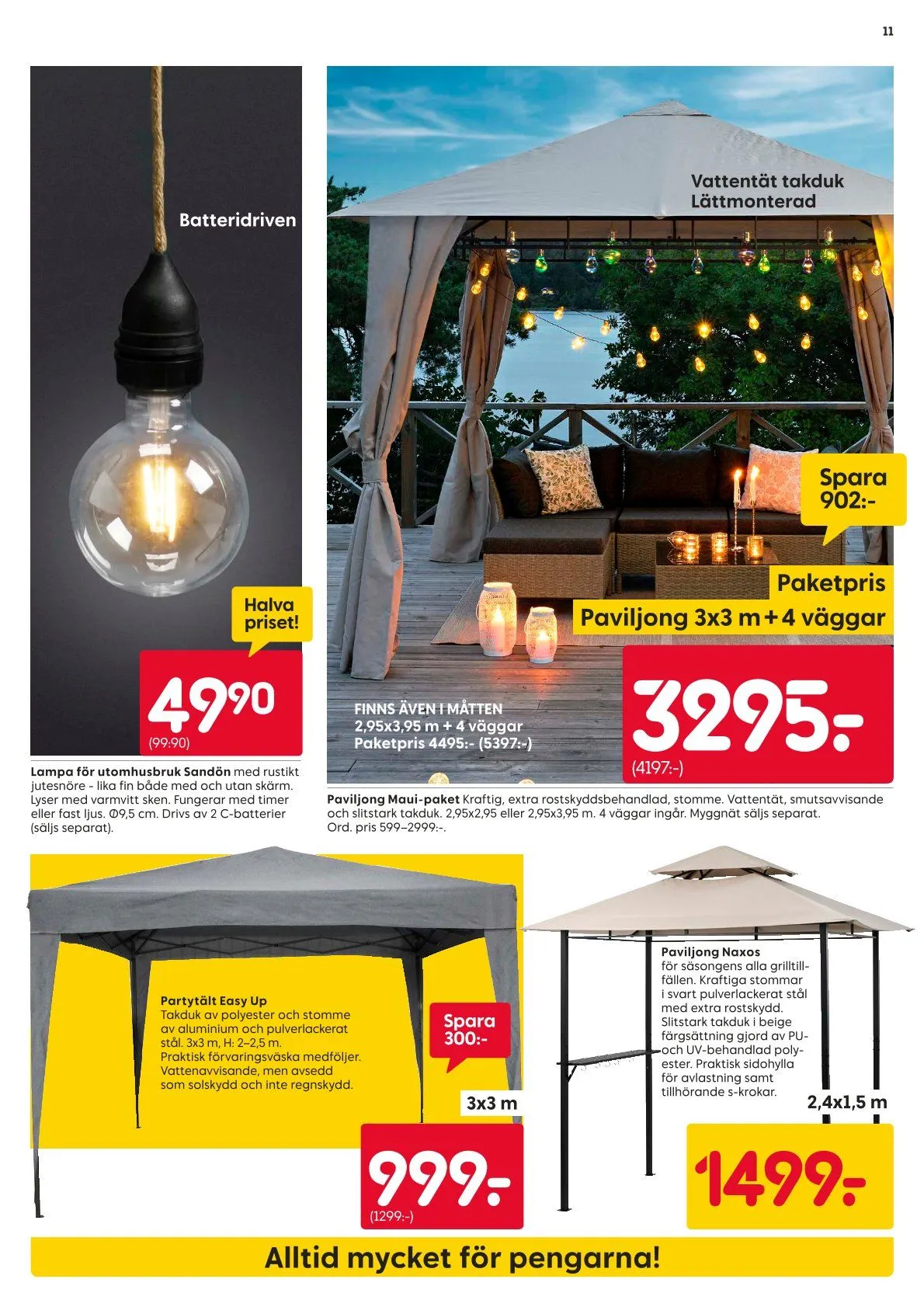  Rusta erbjudanden från 11 maj till 17 maj 2026 - Reklamblad sidor 11