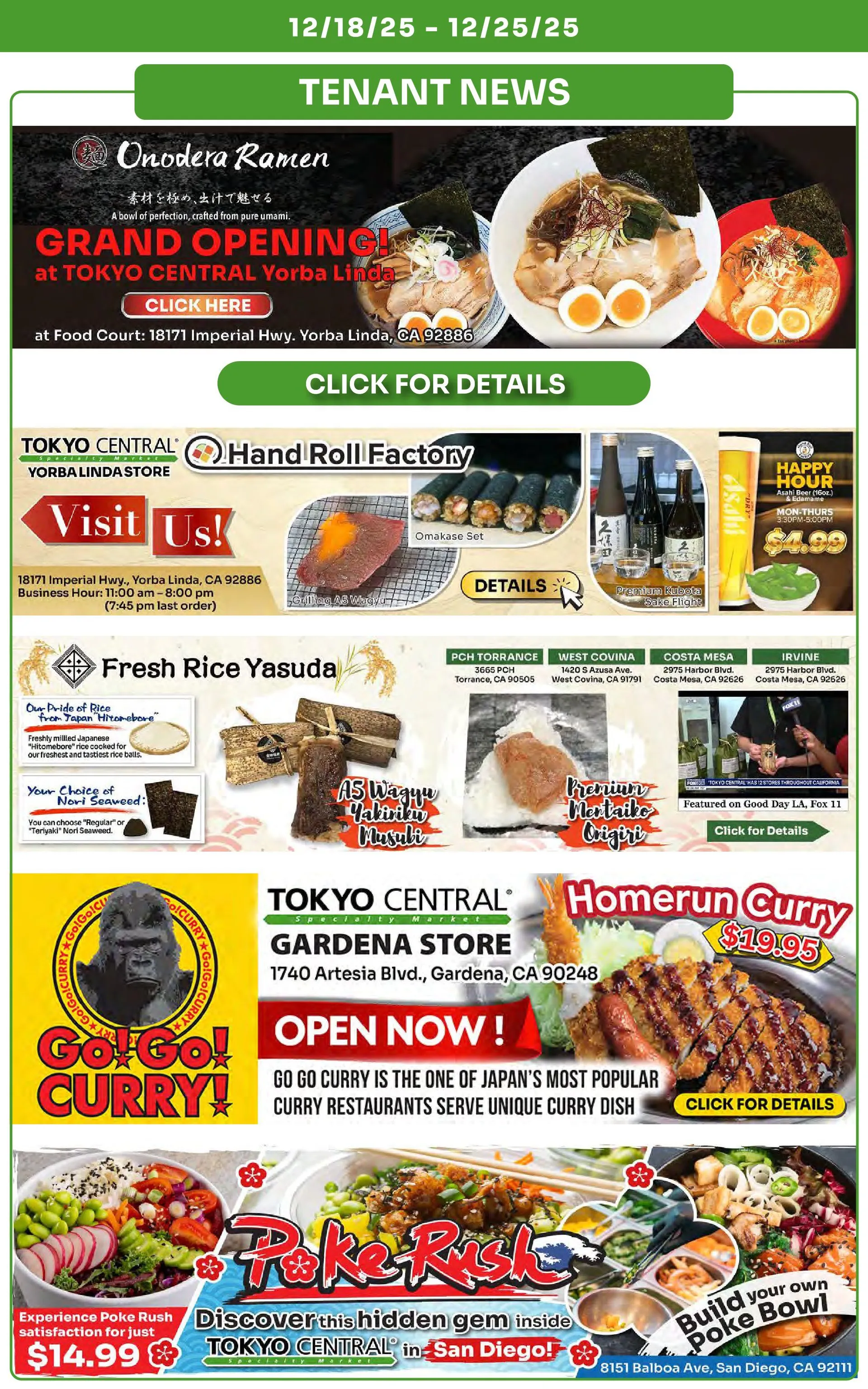 Weekly ad Tokyo Central Specialty Market Sales from December 18 to December 25 2025 - Page 11