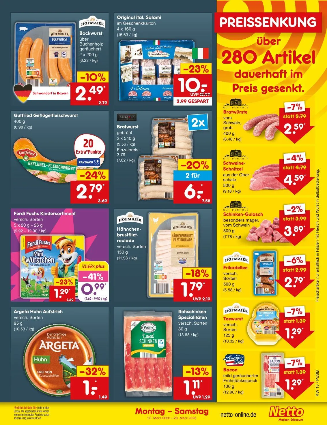  Netto Marken-Discount Prospekte von 23. März bis 28. März 2026 - Prospekt seite 11