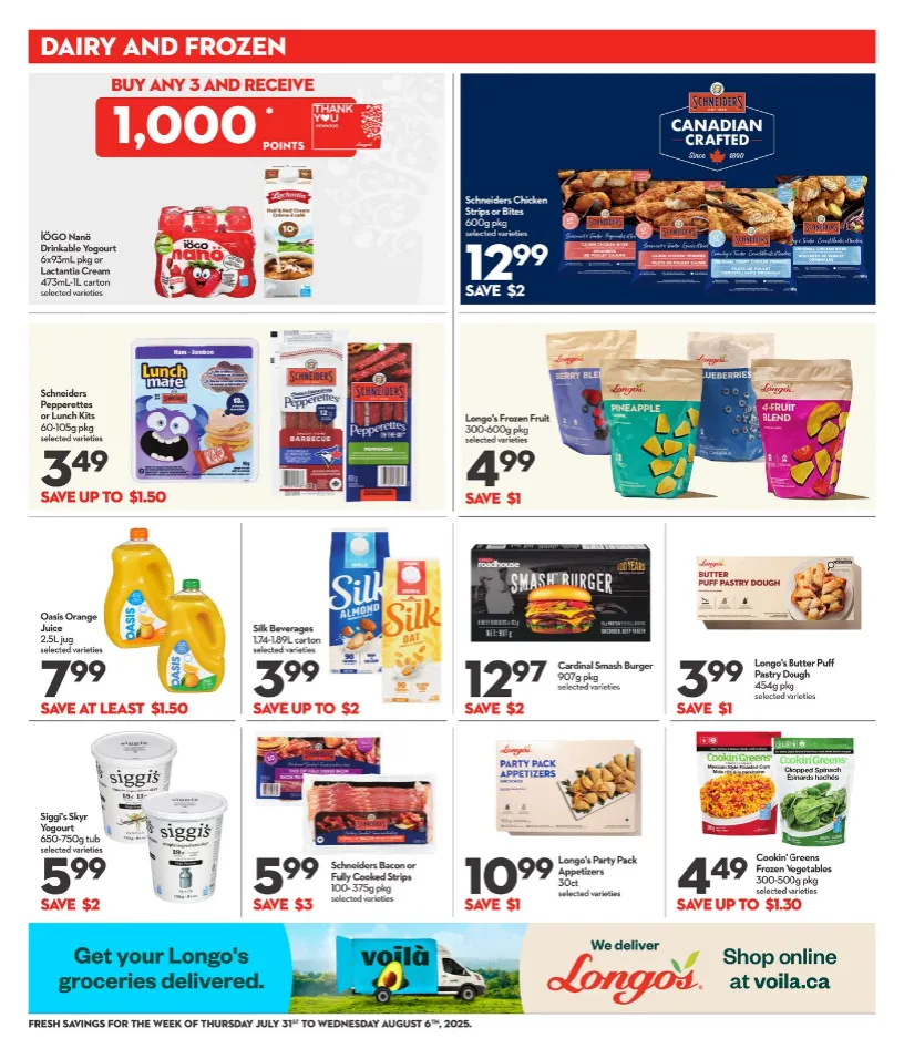 Longo's Sales from July 31 to August 6 2025 - flyer page 10