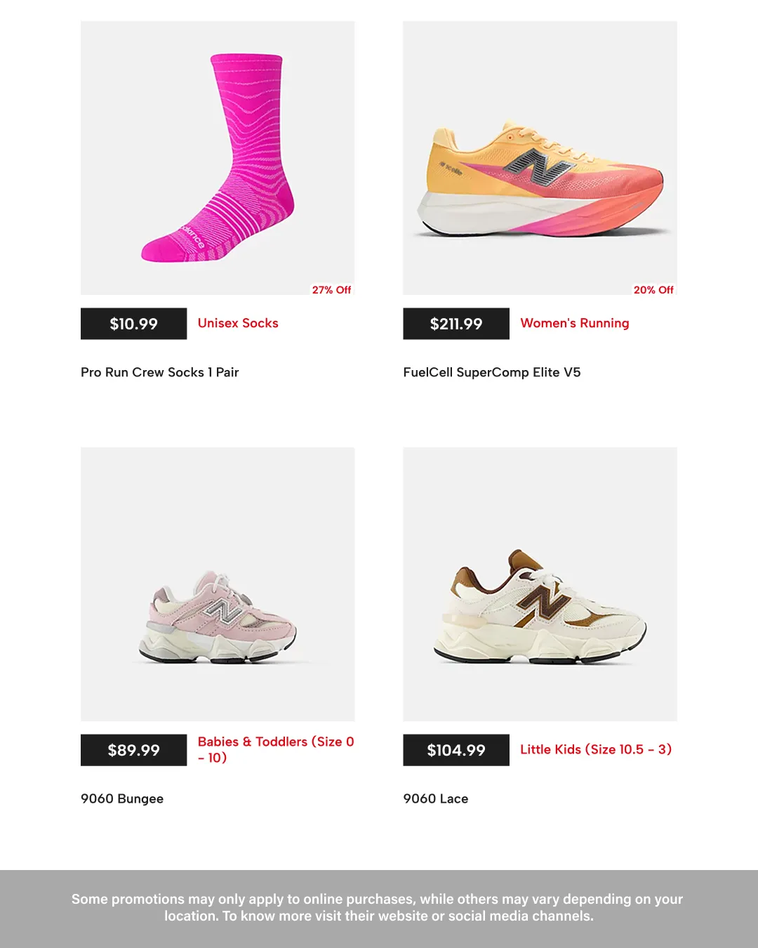 Weekly ad New Balance Sales from June 22 to July 6 2026 - Page 11
