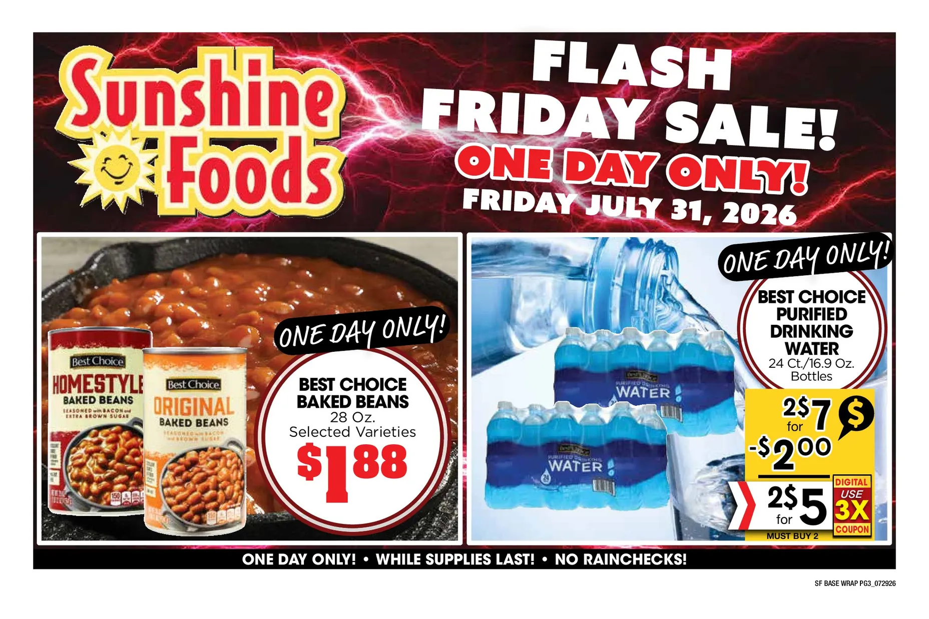 Weekly ad Sunshine Foods Sales from July 29 to August 4 2026 - Page 11