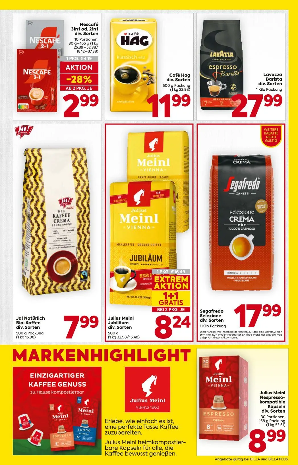 Billa Plus Prospekte von 21. Mai bis 27. Mai 2026 - Flugblätt seite 11