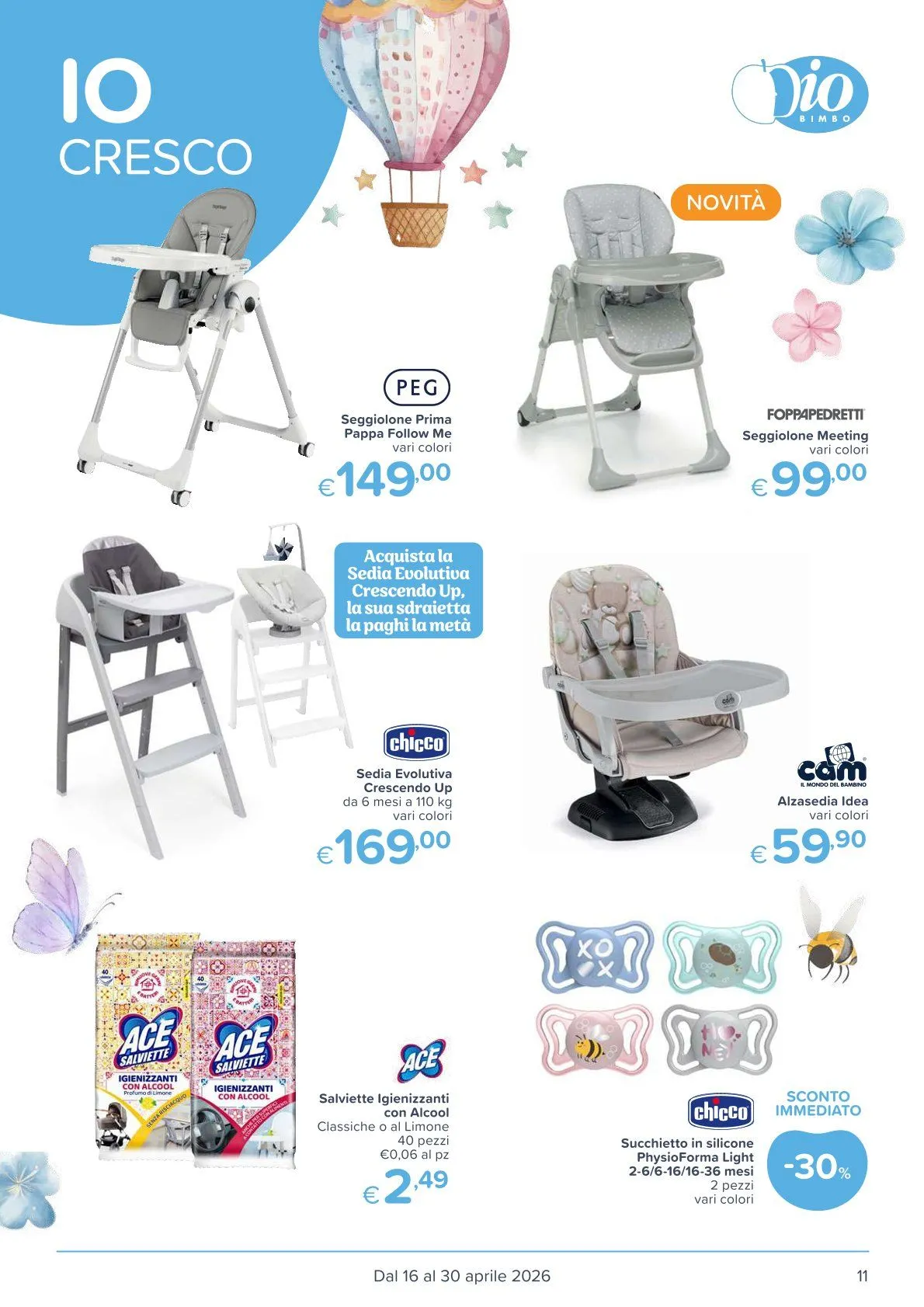 Volantini Io Bimbo da 16 aprile a 30 aprile di 2026 - Pagina del volantino 11