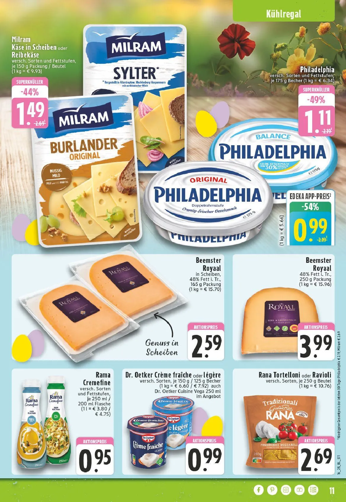 Edeka Angebote von 14. April bis 19. April 2025 - Prospekt seite 11