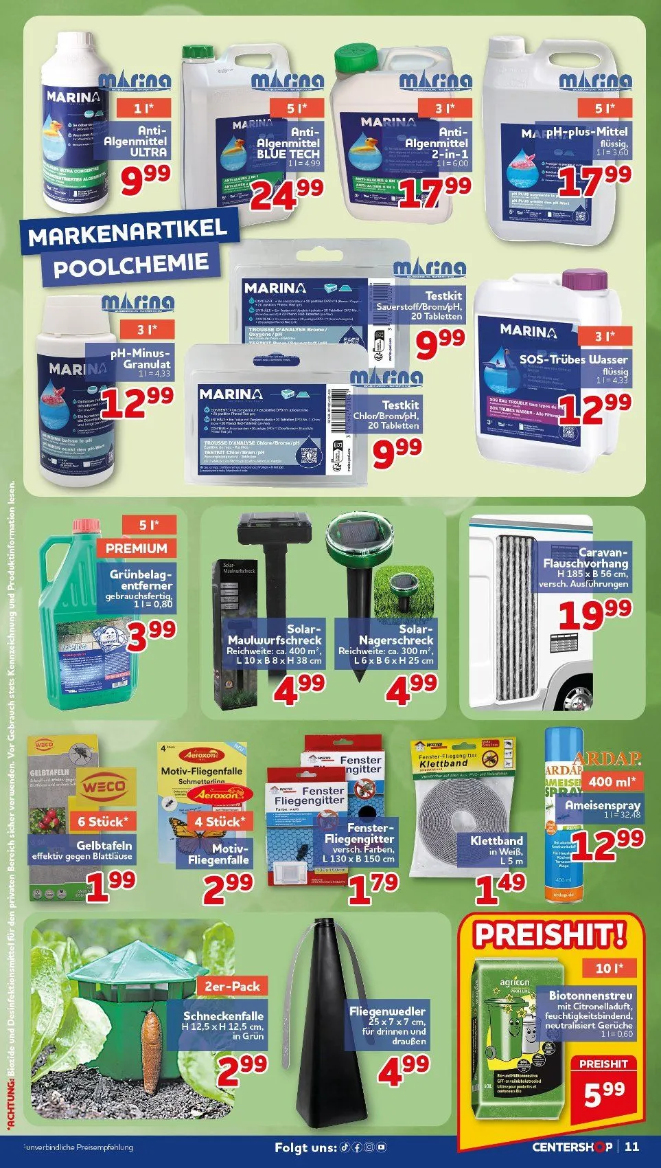  CENTERSHOP Angebote von 26. Mai bis 30. Mai 2026 - Prospekt seite 11