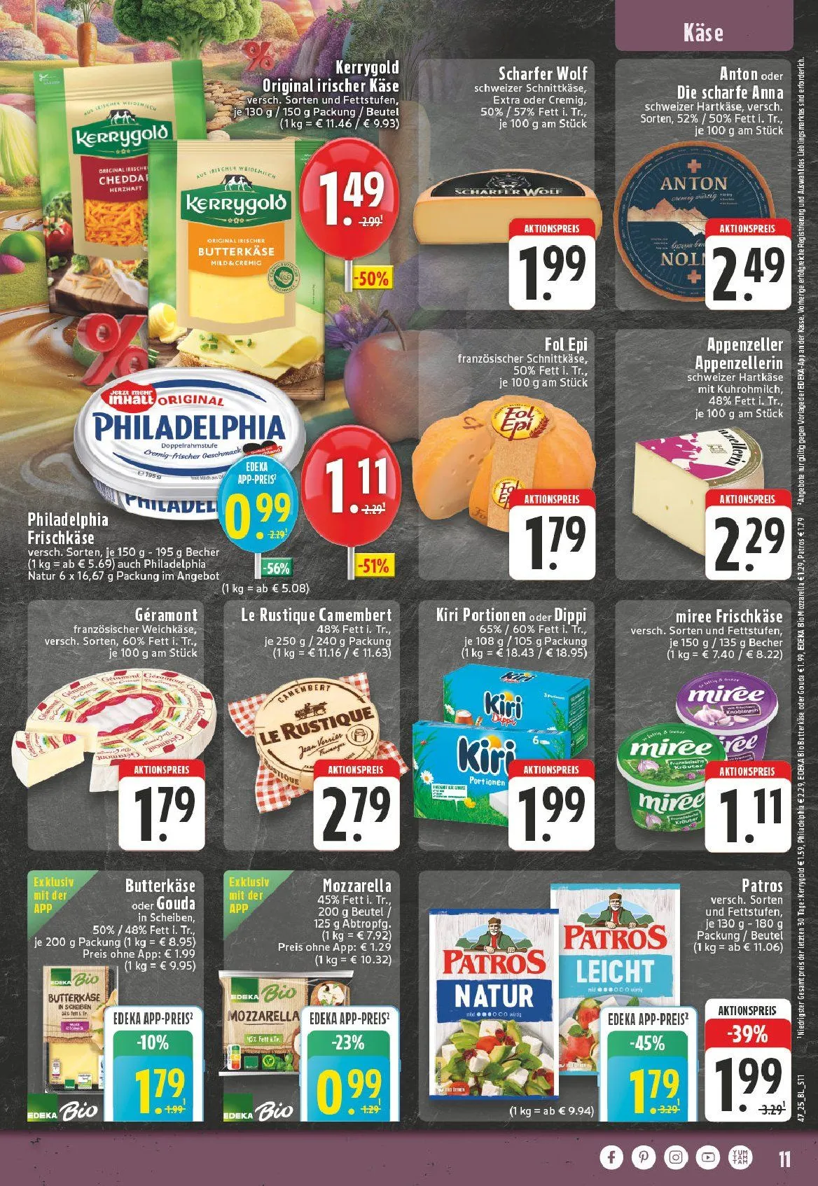 Edeka Angebote von 17. November bis 22. November 2025 - Prospekt seite 11