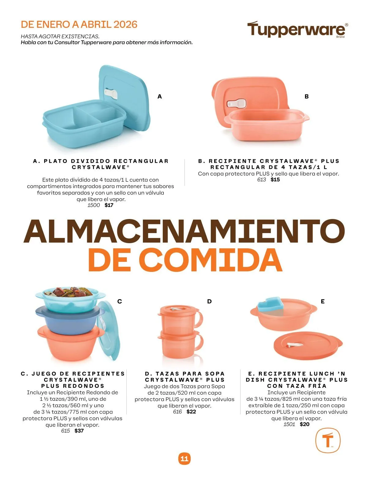 Tupperware Catalogue du 1 avril au 30 avril 2026 - Catalogue page 11