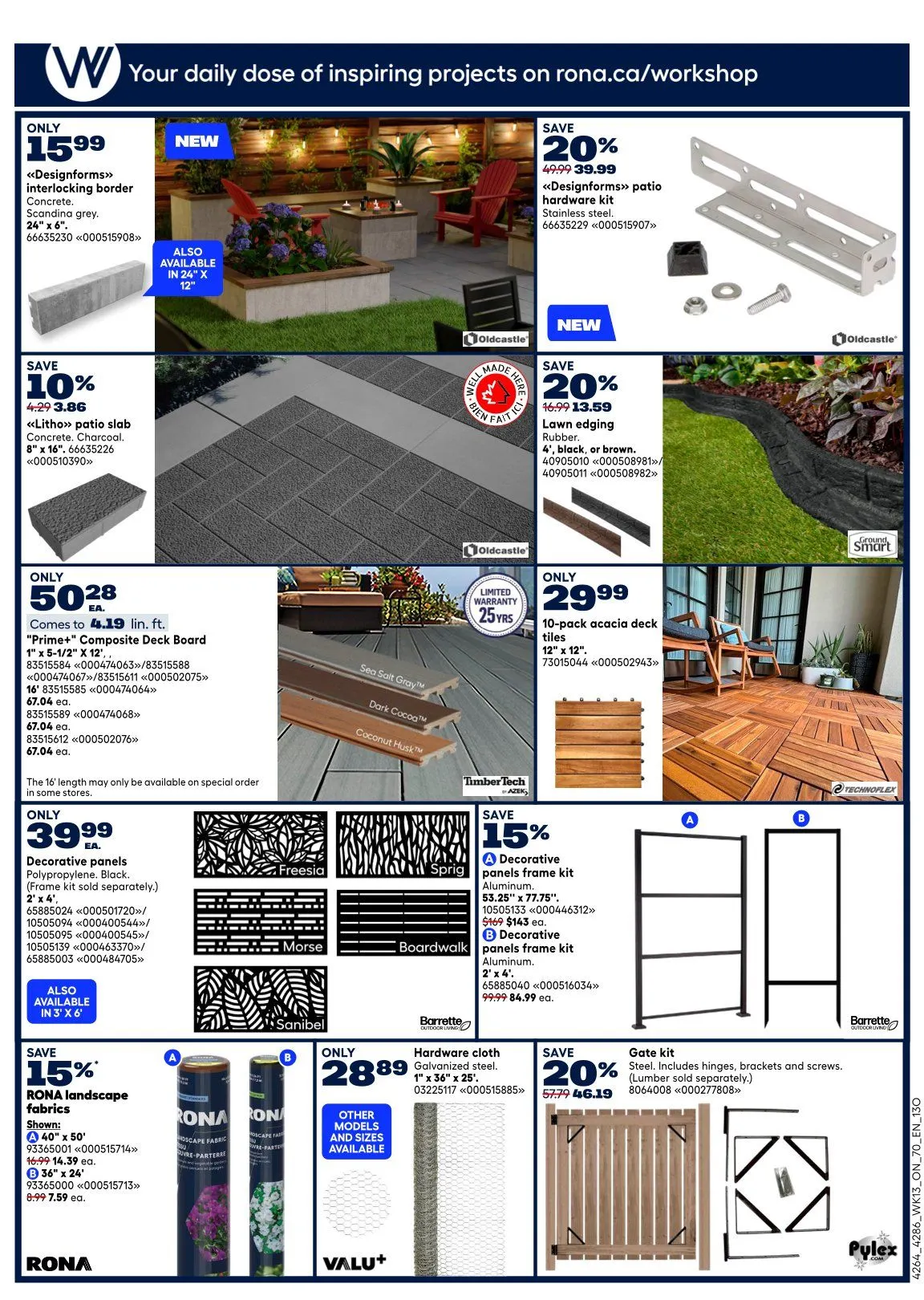 RONA Sales from April 23 to April 29 2026 - flyer page 11