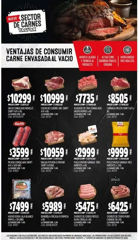 Ofertas de Ofertas Yaguar 28 de julio al 3 de agosto 2025 - Página 10 del catálogo