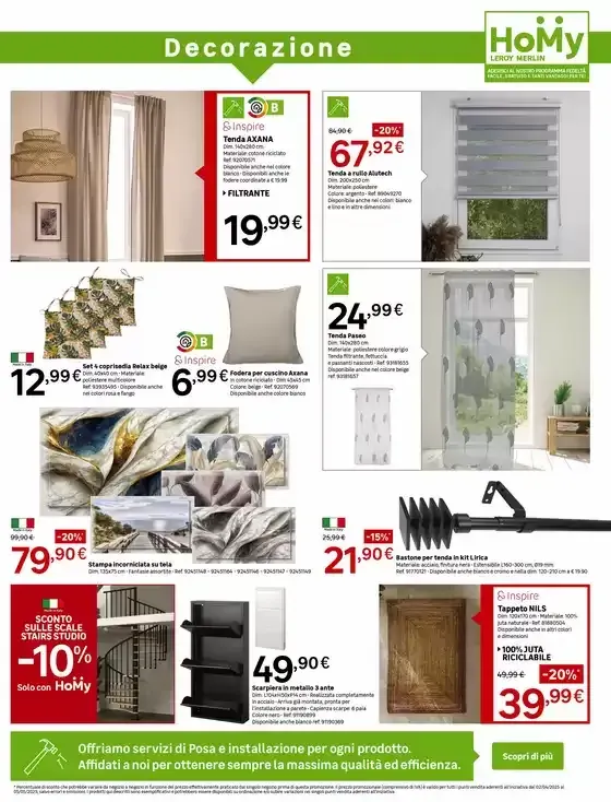 Leroy Merlin Volantino da 2 aprile a 5 maggio di 2025 - Pagina del volantino 9