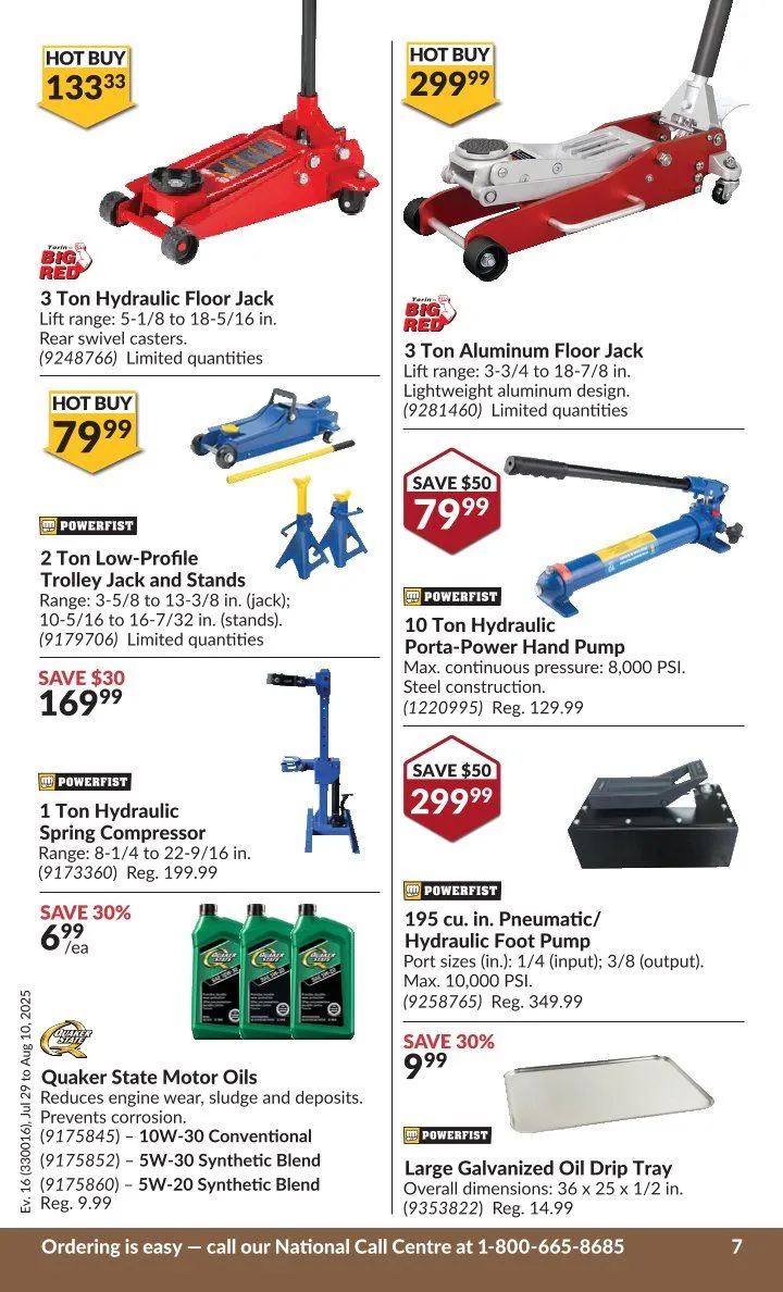 Flyer from July 29 to August 10 2025 - flyer page 11