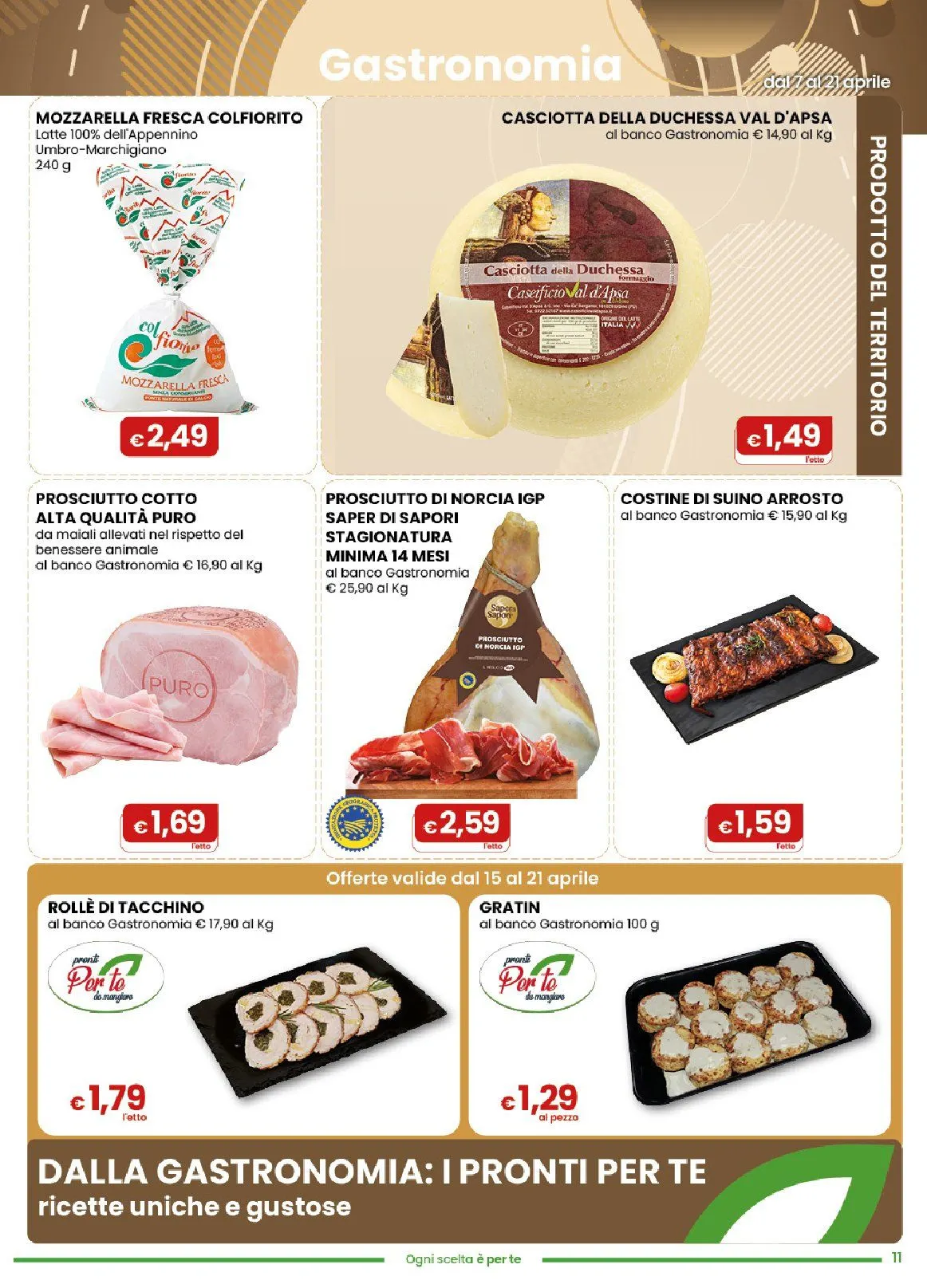  Volantini Gala Supermercati da 7 aprile a 21 aprile di 2026 - Pagina del volantino 11